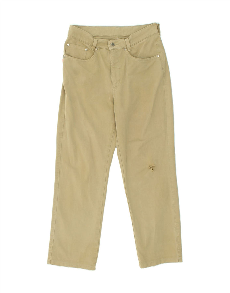 JOOP Womens Straight Casual Trousers W28 L26 Beige Vintage Joop and Second-Hand Joop from Messina Hembry 