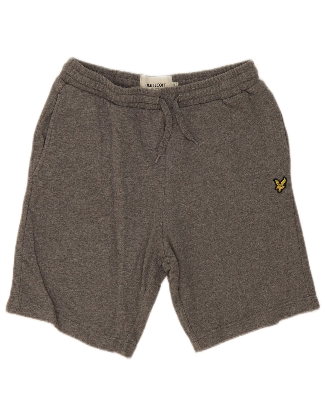 LYLE & SCOTT Mens Sport Shorts Small  Grey Cotton