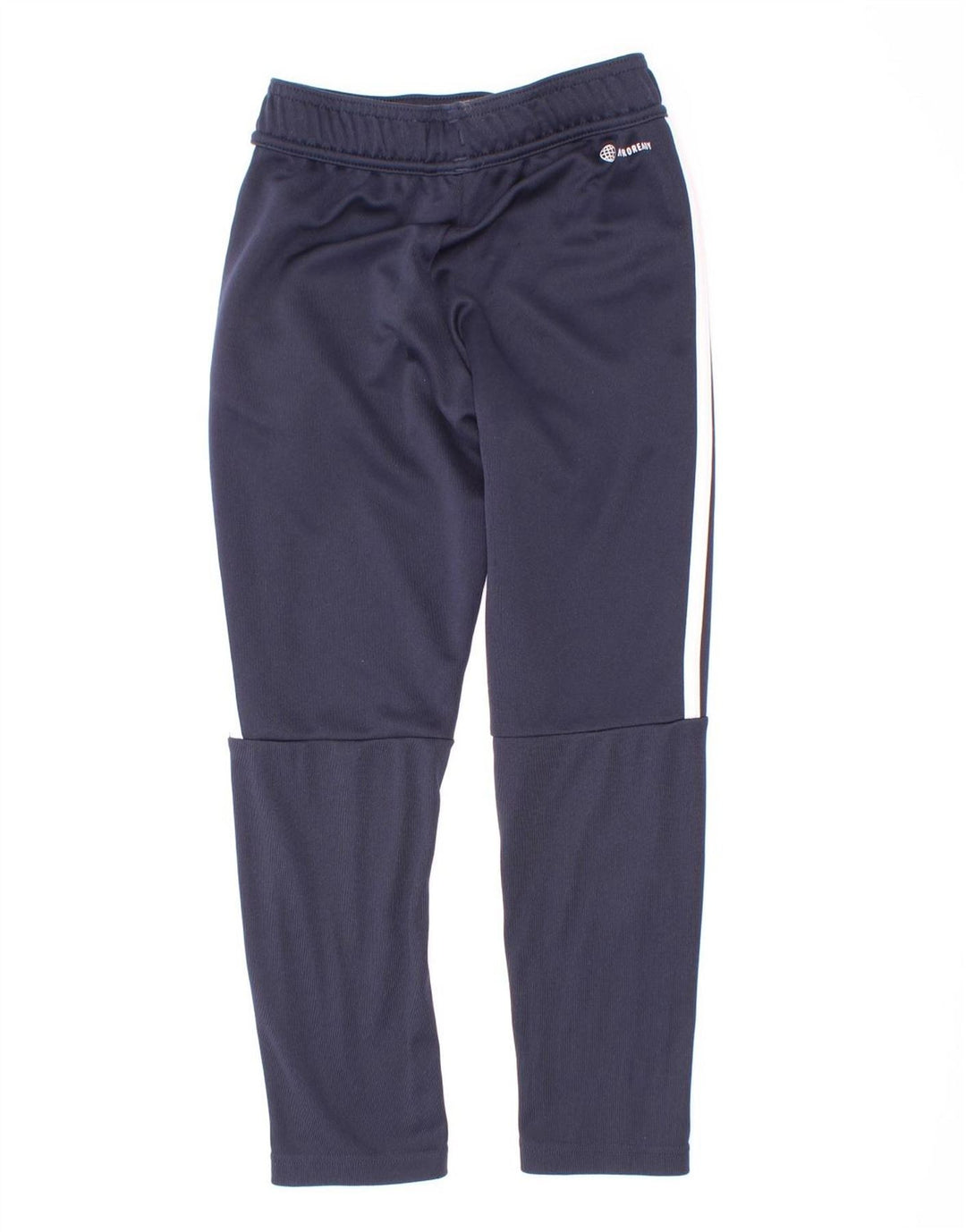 Adidas Boys Aeroready Tracksuit Trousers 7-8 Years Navy Blue Polyester