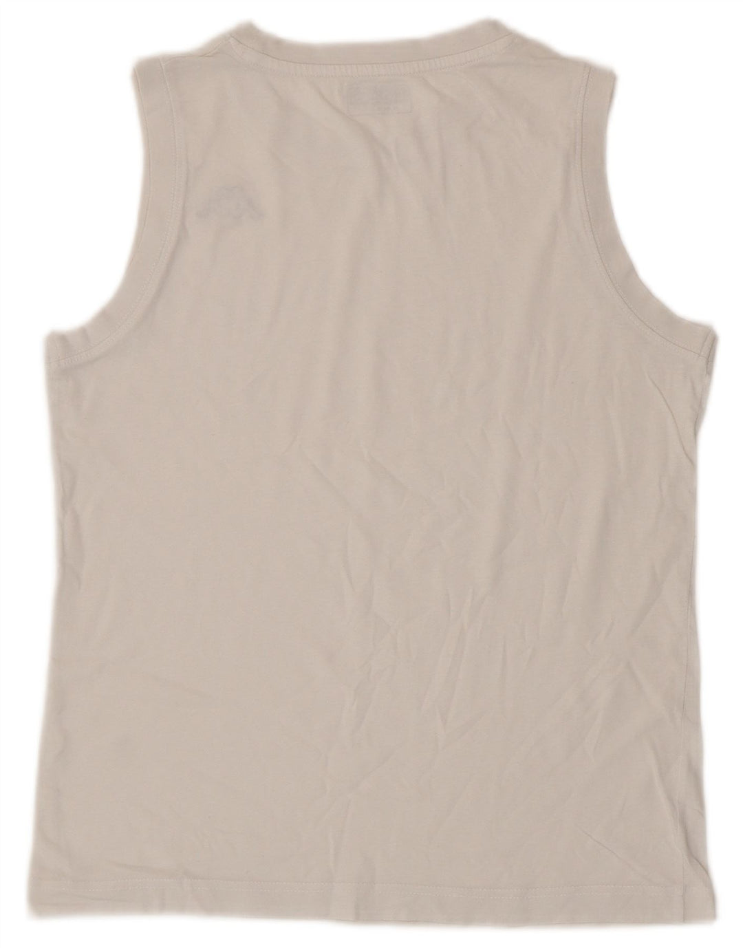 KAPPA Mens Vest Top Small Off White