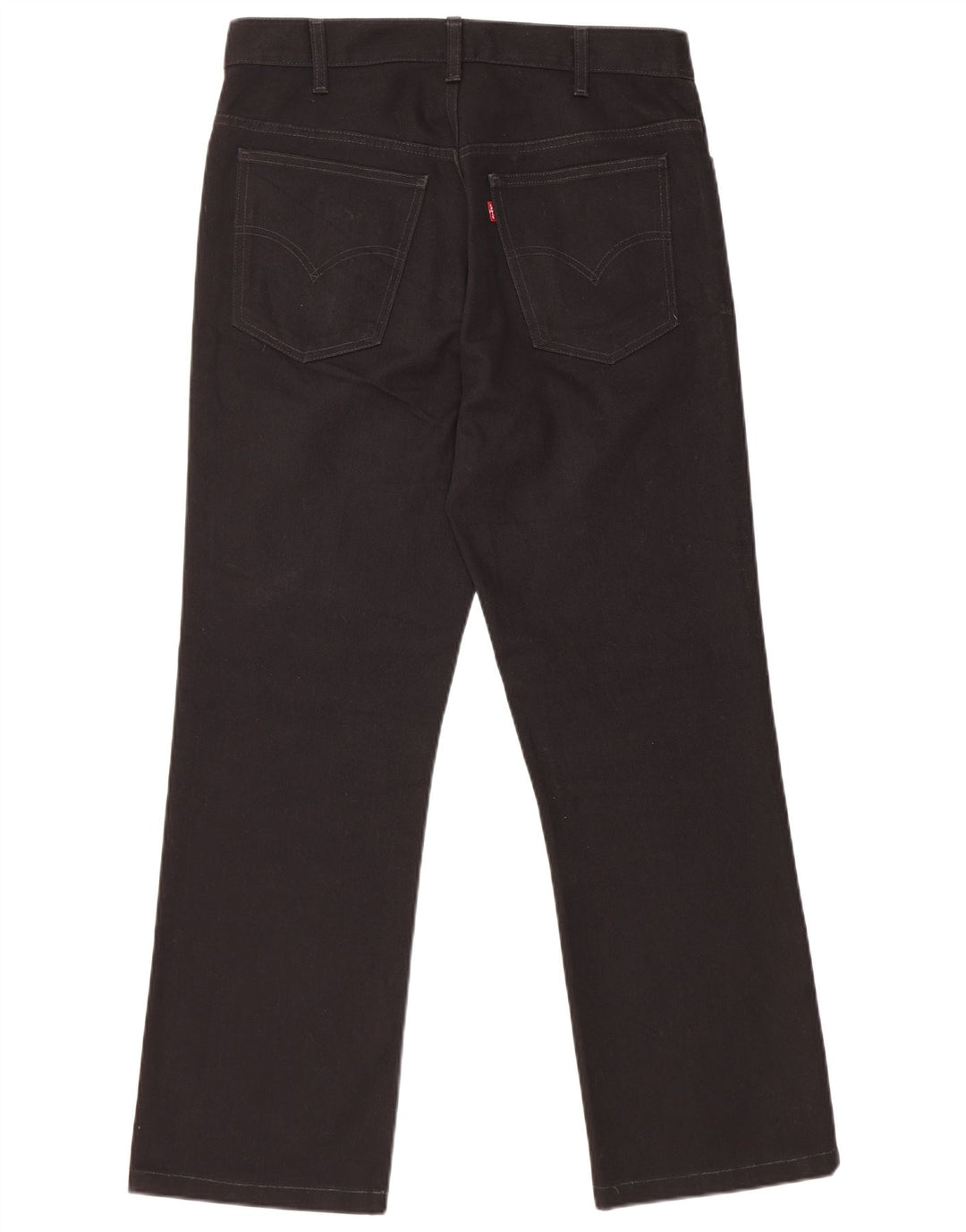 Levi's Mens Straight Jeans W33 L29 Black Cotton