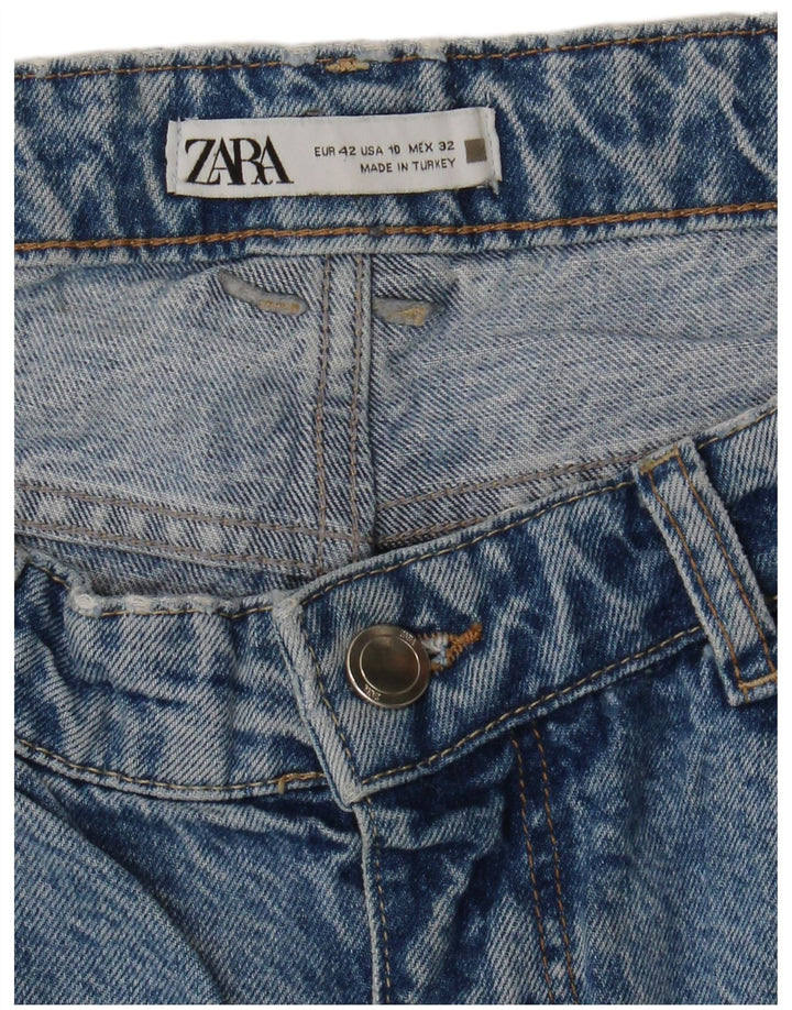 ZARA Womens Loose Jeans EU 42 Large W32 L27 Blue