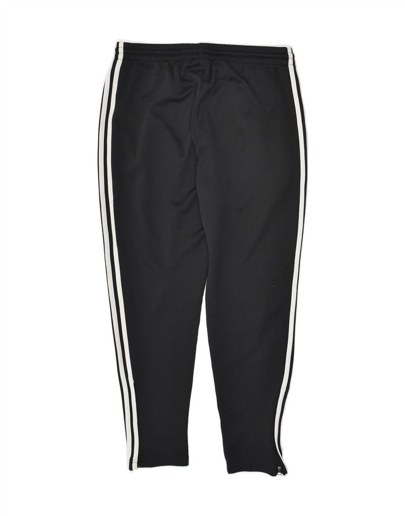 ADIDAS Mens Tracksuit Trousers Large Black Polyester | Vintage Adidas | Thrift | Second-Hand Adidas | Used Clothing | Messina Hembry 