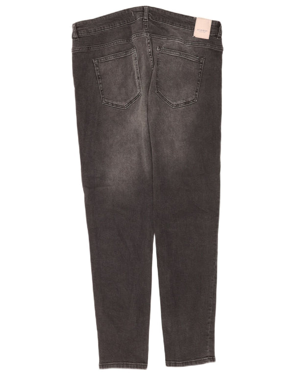 Zara Womens Slim Jeans EU 42 Large W32 L27 Grey Cotton