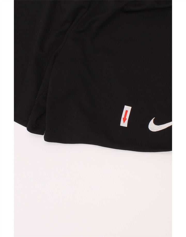 Nike Boys Dri Fit Sport Shorts 8-9 Years Small Black Polyester