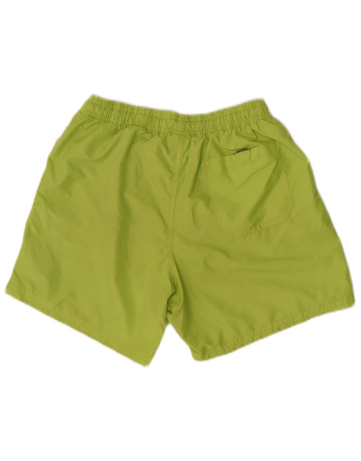 Lotto Boys Graphic Swimming Shorts 13-14 Years Large Green Polyester