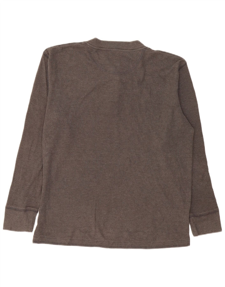 Wrangler Mens Top Long Sleeve Medium Grey