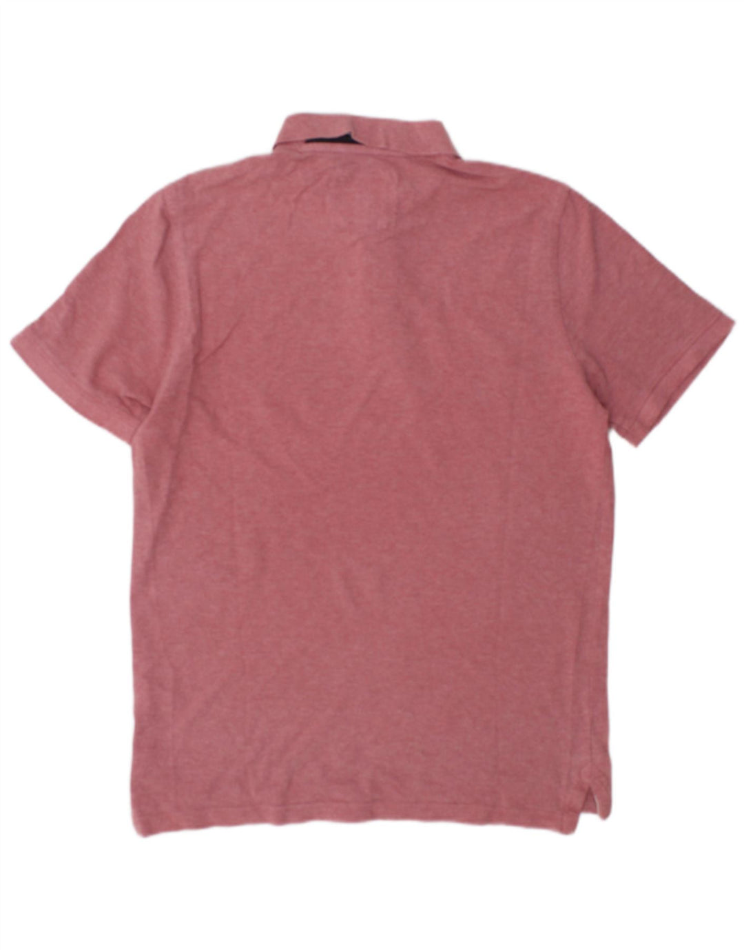 Crew Clothing Mens Polo Shirt Medium Pink Cotton