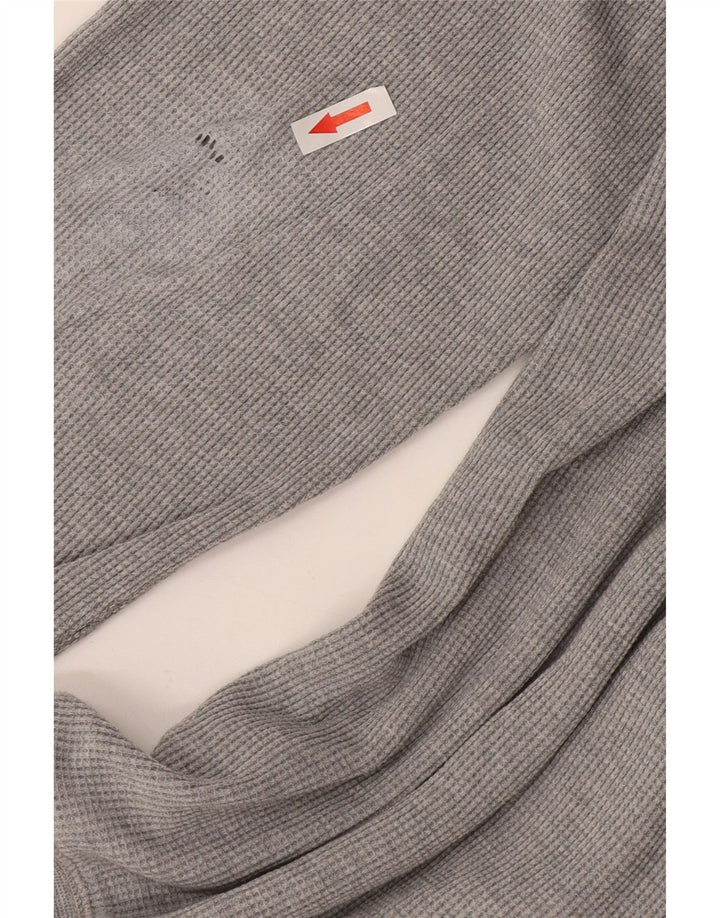 Timberland Mens Hooded Top Long Sleeve 2XL Grey Cotton