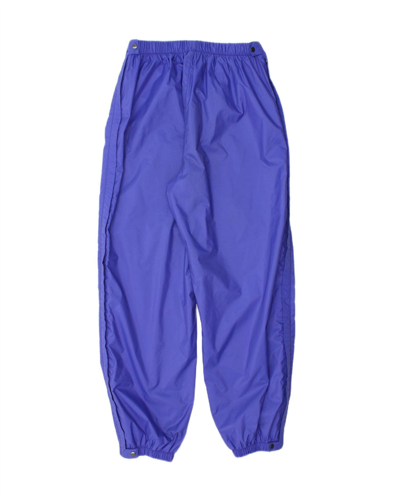 K-WAY Mens Tracksuit Trousers Joggers Large  Purple Polyamide Vintage K-Way and Second-Hand K-Way from Messina Hembry 