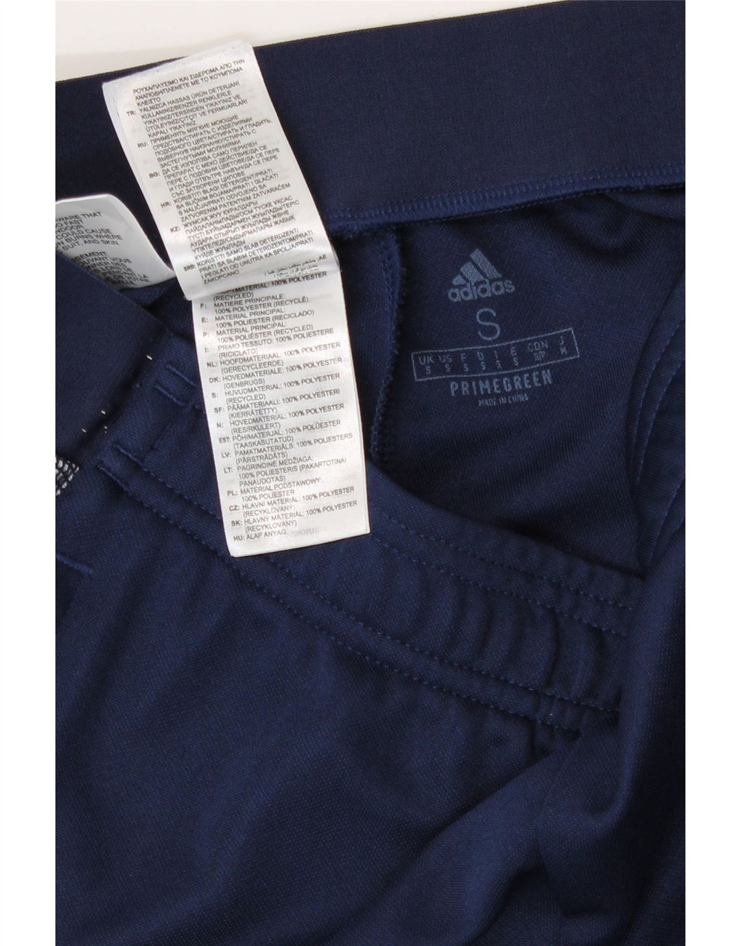 Adidas Womens Aeroready Tracksuit Trousers UK 8 Small  Navy Blue Polyester