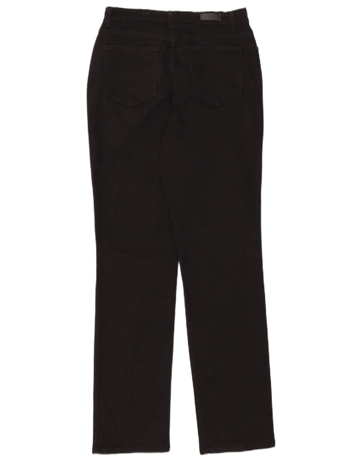 LEE Womens Classic Fit Straight Jeans US 8 Medium W28 L34 Black Cotton
