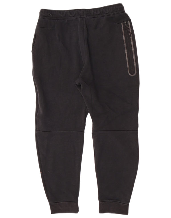 Nike Mens Tracksuit Trousers Joggers Medium Black Cotton