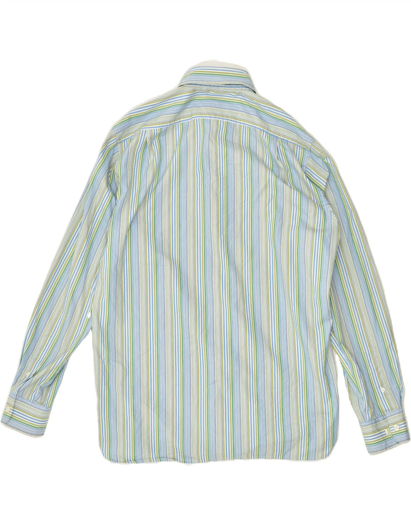 GAP Mens Classic Fit Shirt Size 15 15 1/2 Medium Green Pinstripe Cotton | Vintage Gap | Thrift | Second-Hand Gap | Used Clothing | Messina Hembry 