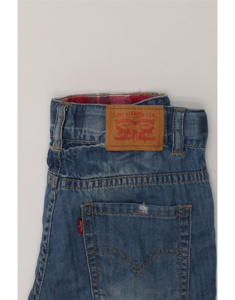 LEVI'S Girls Denim Shorts 10-11 Years W24 Blue | Vintage Levi's | Thrift | Second-Hand Levi's | Used Clothing | Messina Hembry 