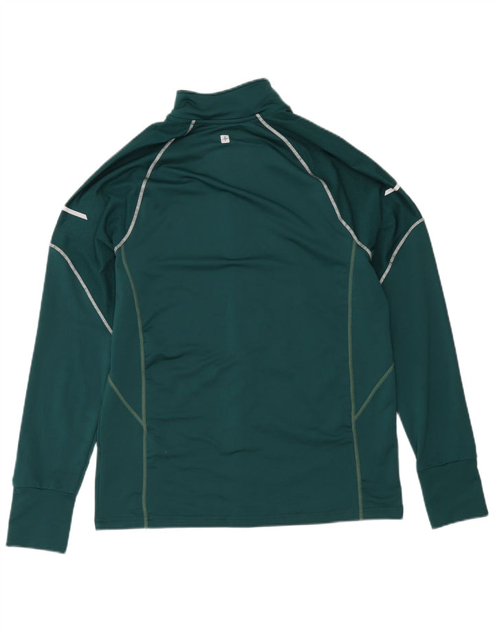 Mountain Warehouse Mens IsoCool Tracksuit Top Jacket Medium Green Polyester