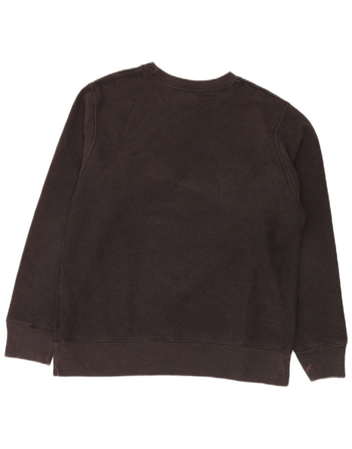 Champion Mens Sweatshirt Jumper Medium Black Cotton