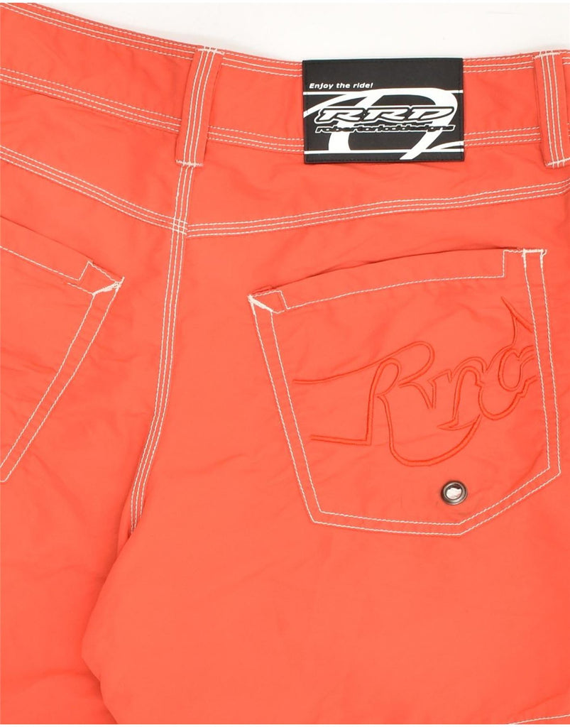 RRD Mens Casual Shorts IT 48 Medium W32  Orange Polyamide | Vintage RRD | Thrift | Second-Hand RRD | Used Clothing | Messina Hembry 