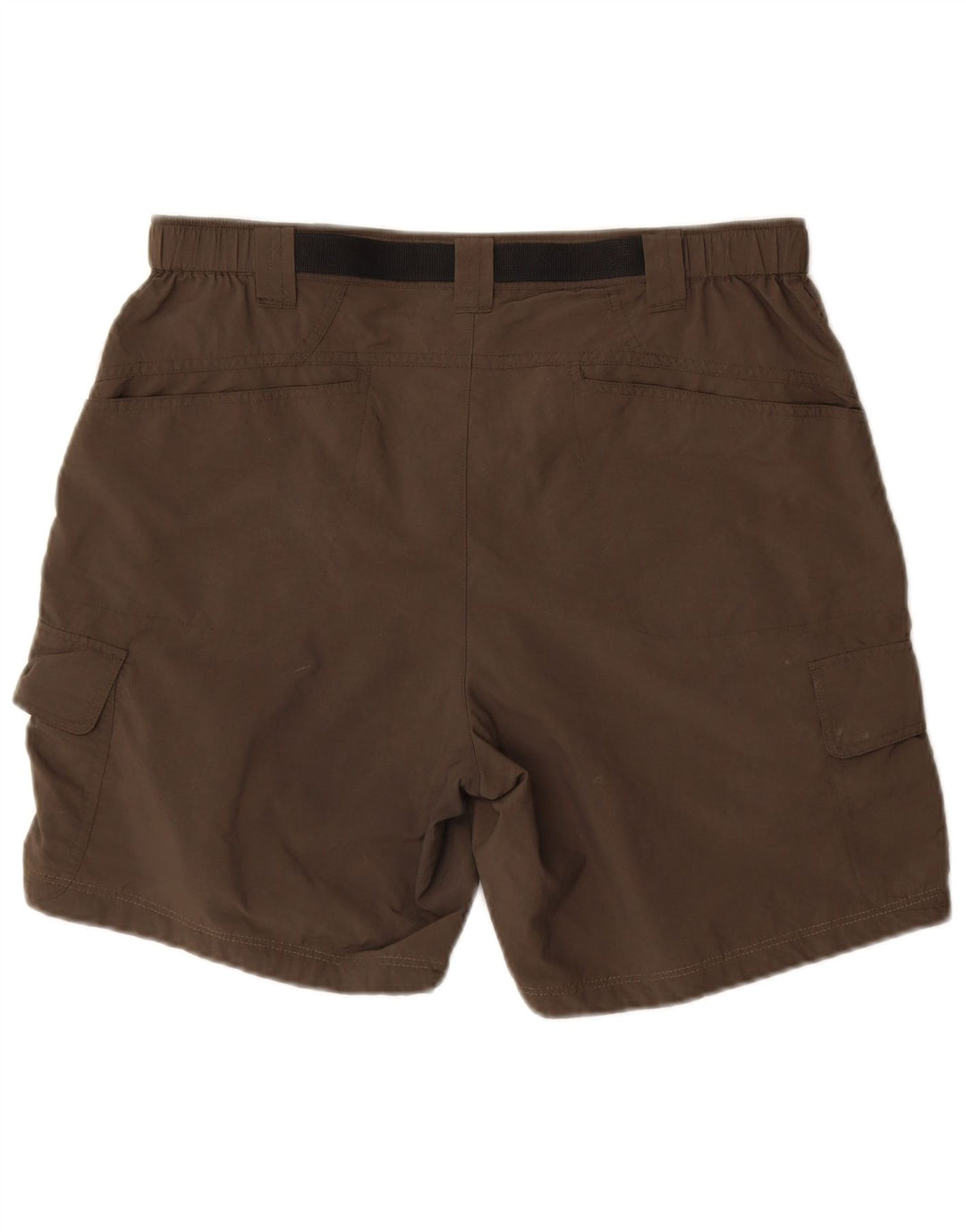 McKinley Mens Cargo Shorts W33 Medium Brown Polyester