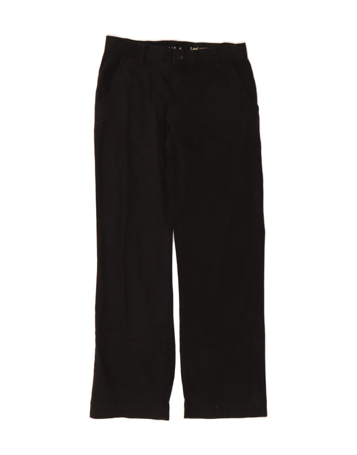LEE Womens Chino Trousers US 4 Small W27 L28 Black Cotton Vintage Lee and Second-Hand Lee from Messina Hembry 