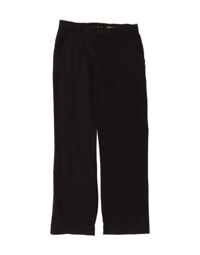 LEE Womens Chino Trousers US 4 Small W27 L28 Black Cotton Vintage Lee and Second-Hand Lee from Messina Hembry 