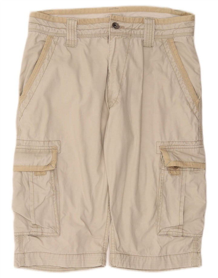 LEVI'S Mens Cargo Shorts W32 Medium Beige Cotton