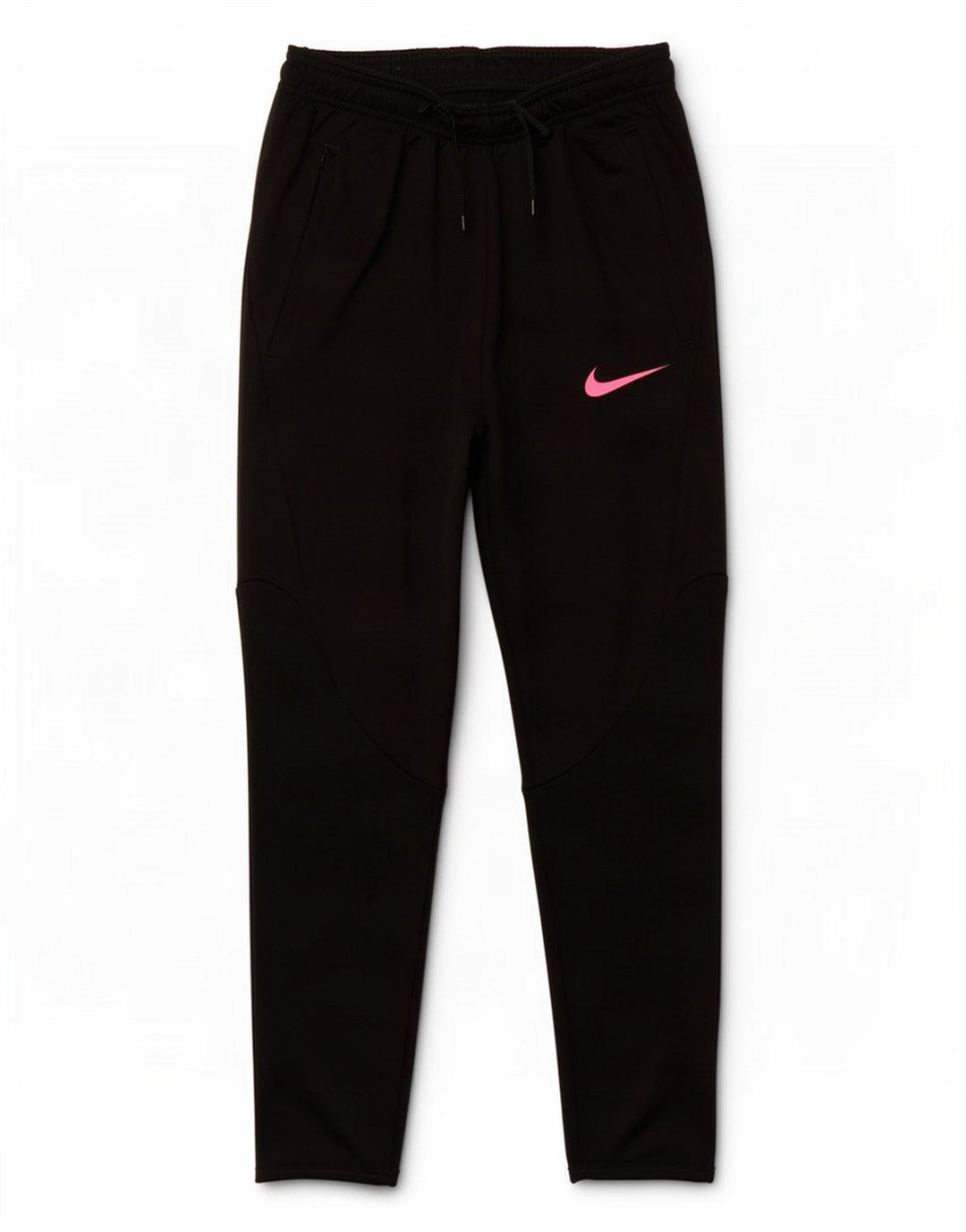 Nike Boys Dri Fit Slim Tracksuit Trousers 12-13 Years Large Black Polyester