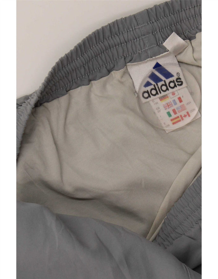 Adidas Mens Sport Shorts Small Grey Polyester
