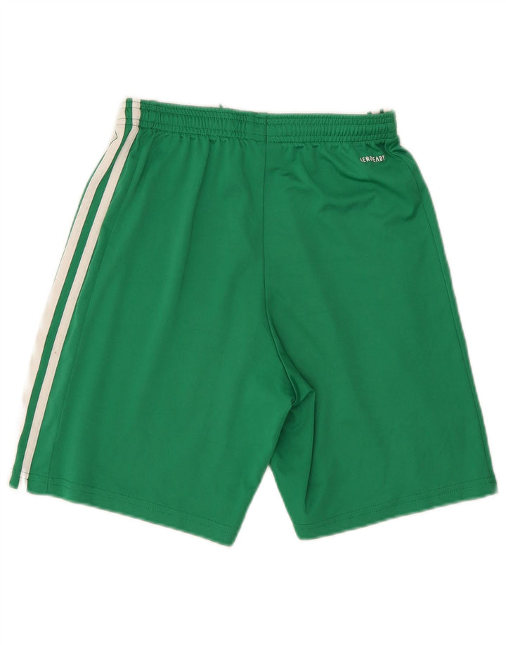 Adidas Womens Aeroready Sport Shorts Small Green Polyester