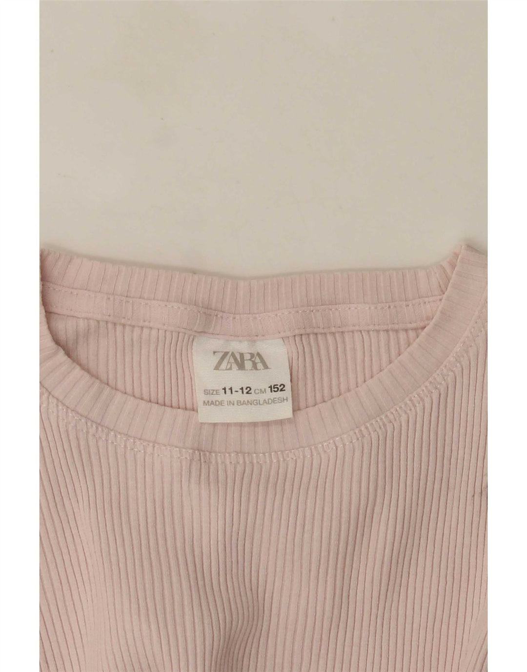 Zara Girls Vest Top 11-12 Years Pink