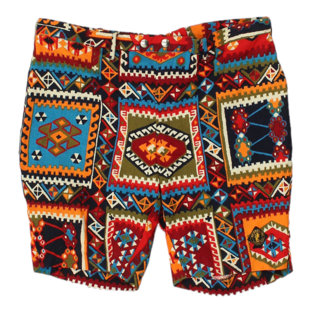 McGregor Mens Colourful Patterned Shorts | Vintage Funky Geometric African VTG | Vintage Messina Hembry | Thrift | Second-Hand Messina Hembry | Used Clothing | Messina Hembry 