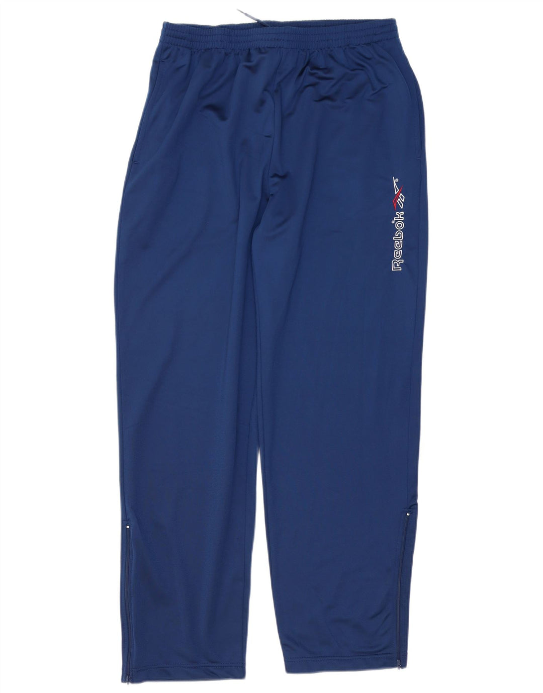 Reebok Mens Graphic Tracksuit Trousers Large  Navy Blue Polyester