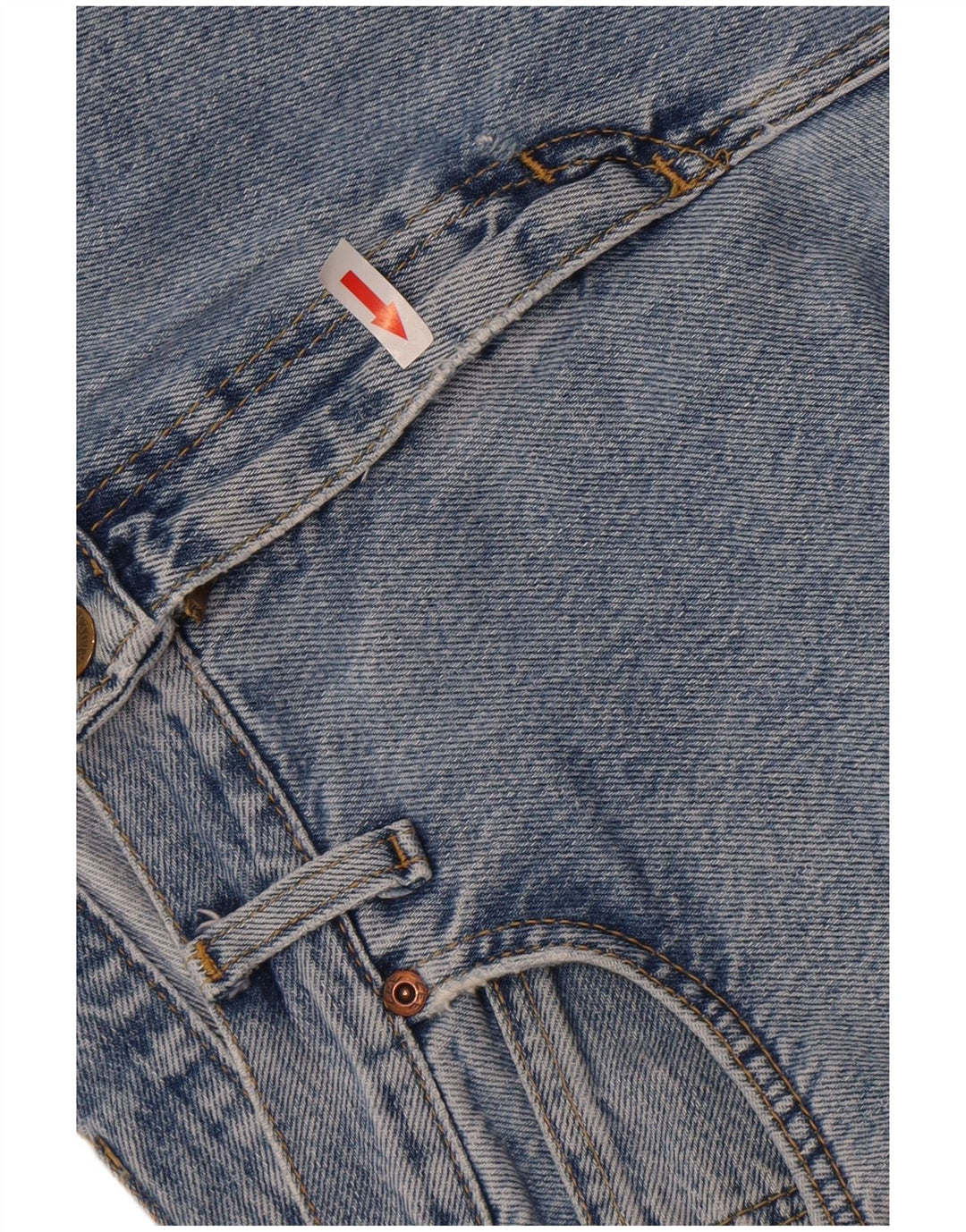 Lee Mens Brooklyn Straight Jeans W30 L32 Blue Cotton