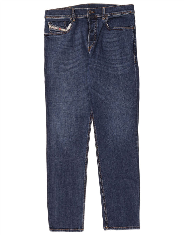 Diesel Mens Slim Jeans W32 L32 Blue Cotton