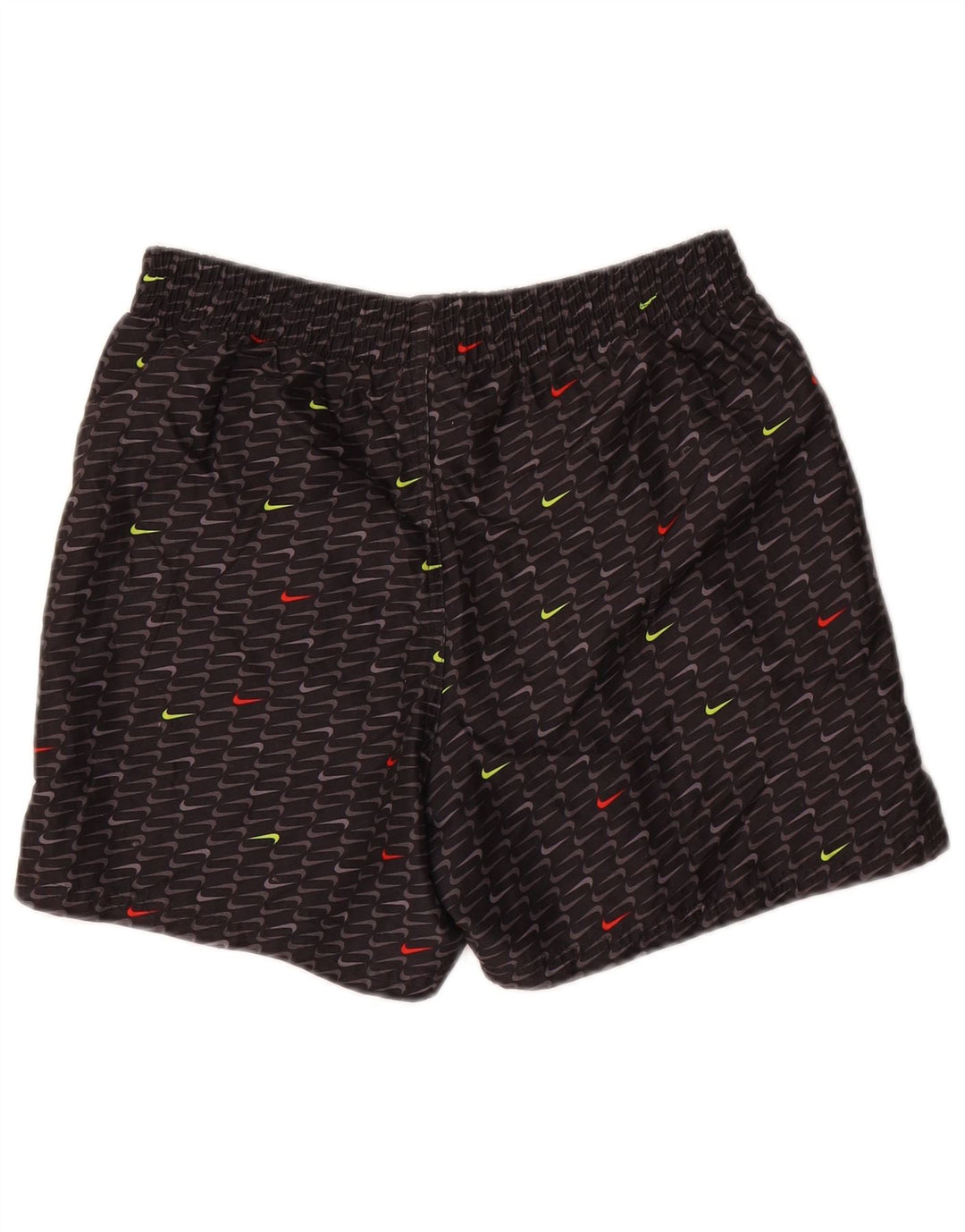 Nike Mens Graphic Sport Shorts Small Black Polyester