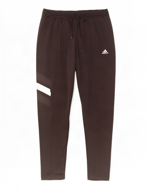 Adidas Womens Tracksuit Trousers UK 18 XL Black Colourblock Polyester