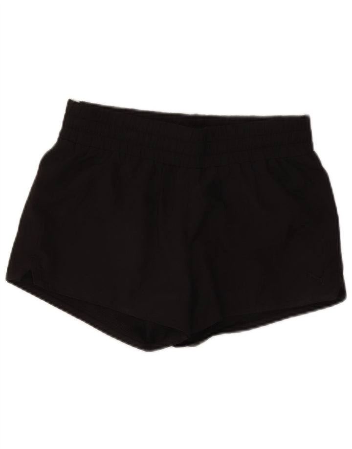 Puma Womens Sport Shorts UK 10 Small Black