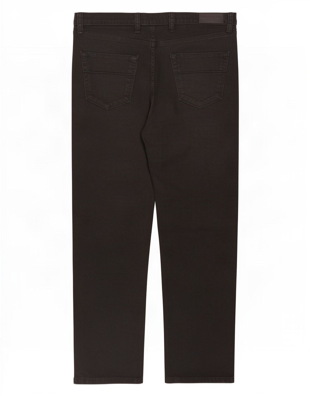 Marks & Spencer Mens Regular Straight Jeans W38 L31 Black Cotton