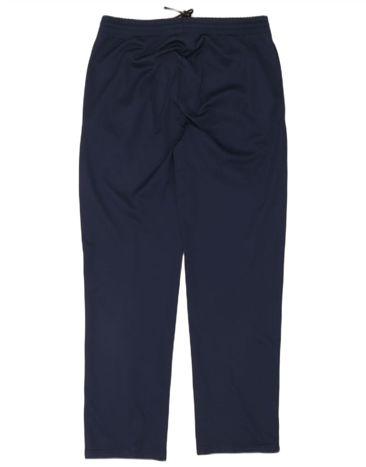 Asics Womens Tracksuit Trousers Large Navy Blue Polyester Sports