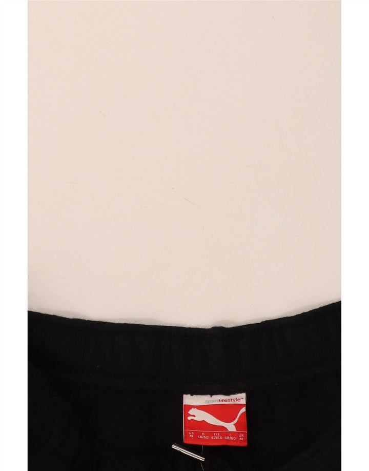 Puma Mens Tracksuit Trousers Joggers Medium Black