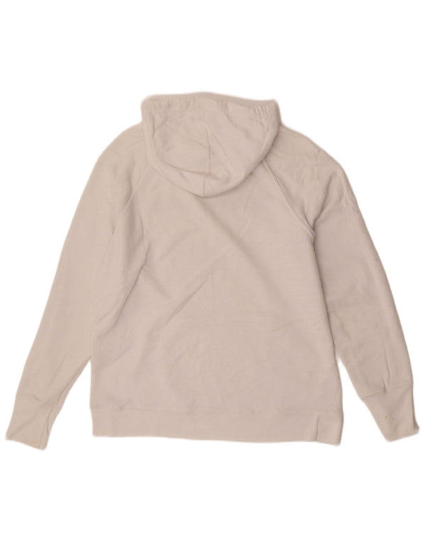 Champion Mens Graphic Hoodie Jumper Large White Polyester