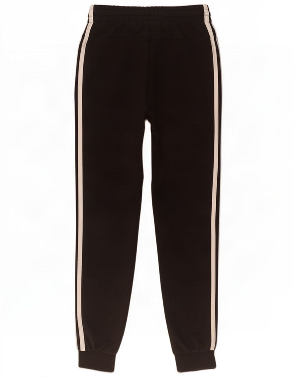 Adidas Womens Tracksuit Trousers Joggers UK 6 XS Black Cotton