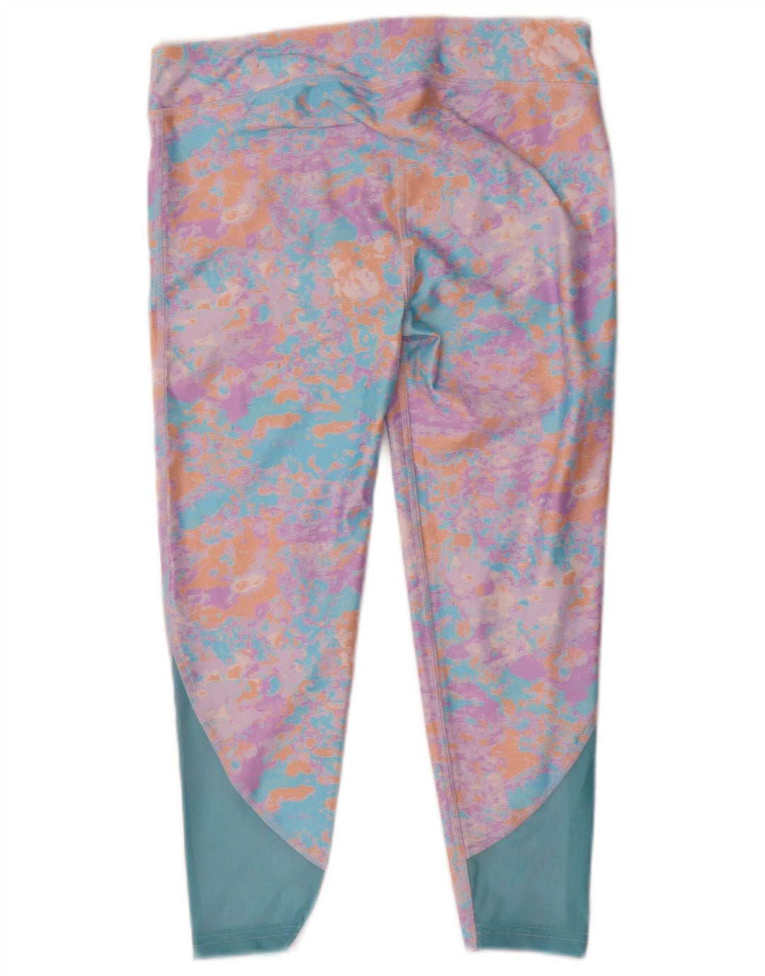 UNDER ARMOUR Girls Leggings 11-12 Years Large  Multicoloured Tie Dye