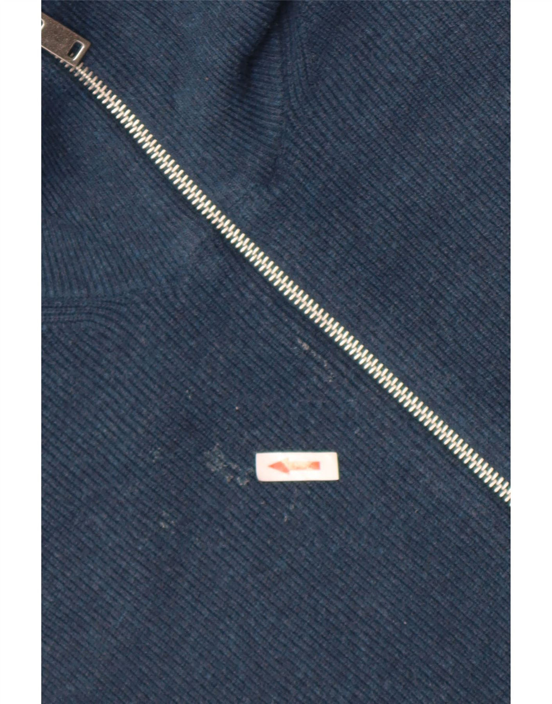 Marks & Spencer Mens Cardigan Sweater Large Navy Blue Polyester
