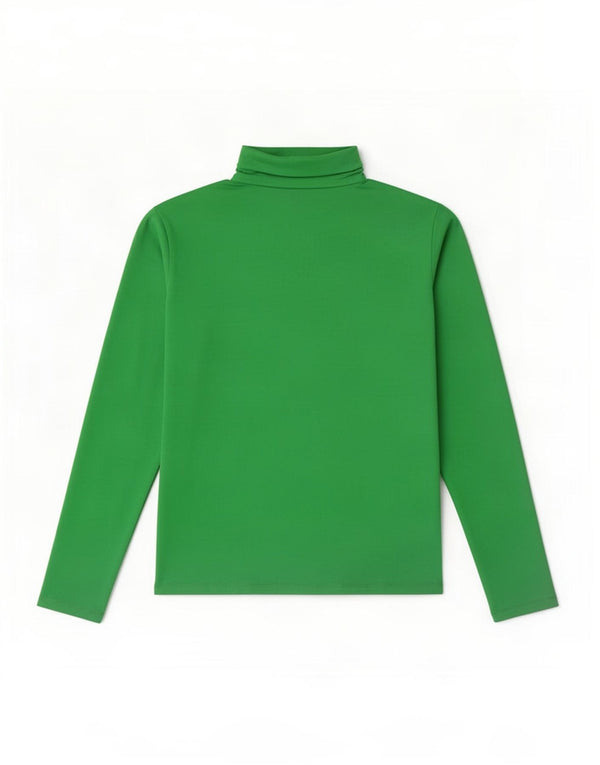 Zara Womens Top Long Sleeve UK 14 Large Green