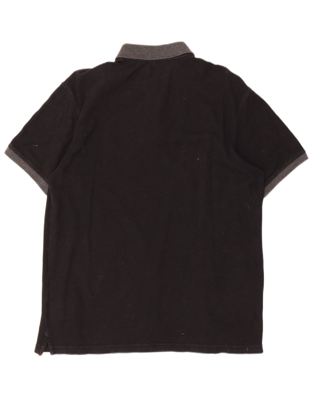 Fila Mens Polo Shirt Medium Black Cotton