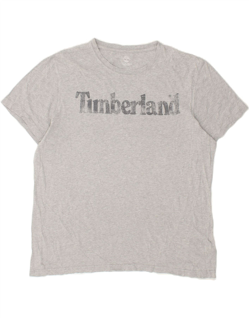 TIMBERLAND Mens Regular Fit Graphic T-Shirt Top Large Grey Cotton Vintage Timberland and Second-Hand Timberland from Messina Hembry 