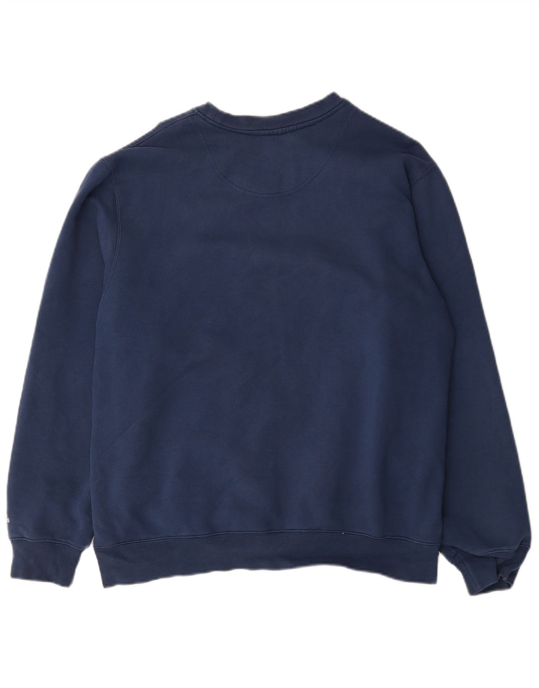 Adidas Mens Graphic Sweatshirt Jumper Large Navy Blue Cotton
