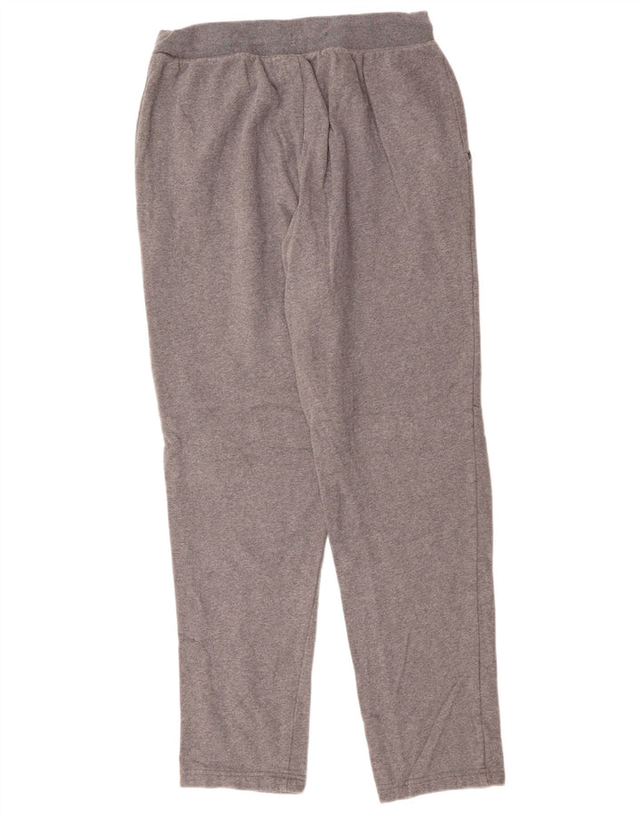 RUSSELL ATHLETIC Mens Tracksuit Trousers Medium  Grey Cotton