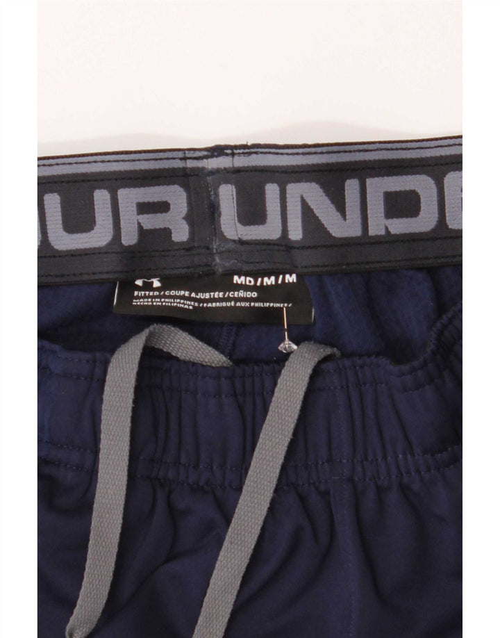 Under Armour Mens Tracksuit Trousers Medium Navy Blue
